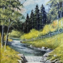 proljeće, voda, rijeka, zelenilo, drveće